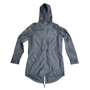 Apana Hooded Lightweight Yoga Windbreaker Gray Size XS